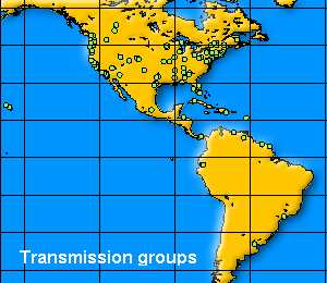 Transmisione groupe u Severnoj i Juznoj Americi